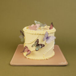 Alternative view of كيكة فراشة - فانليا حشوة توت