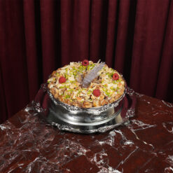 صينية تمر محشي فضية A3002