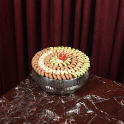 صينية استيل غريبة منوعه صغيرة A9003