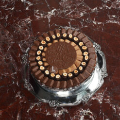 Alternative view of صينية فضية شوكلت مكسرات A4002