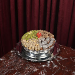 صينية فضيه بتيفور منوعه A3004