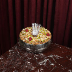 صينية استيل تمر محشي صغيرة A9002