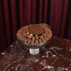 صينية استيل قاعدة كريستال شوكلت كرسبي A8001