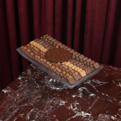 صينية زجاج شوكلت بسكوت A7002